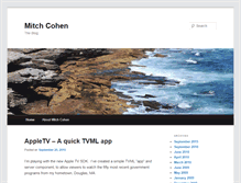 Tablet Screenshot of mitchcohen.com